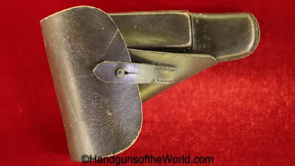 FN, Browning, High Power, Holster, German, Late War, brown, leather, breakaway, pattern, Germany, WWII, CLC44, WaA866, Original, Collectible, WW2, 1944, 44