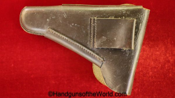 FN, Browning, High Power, Holster, German, Late War, brown, leather, breakaway, pattern, Germany, WWII, CLC44, WaA866, Original, Collectible, WW2, 1944, 44