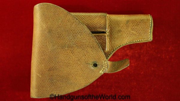 Husqvarna, 1907, Holster, FN, Browning, 1903, Original, Collectible, Sweden, Swedish, Brown, Leather, Pebble Grain, Handgun, Pistol, Hand gun