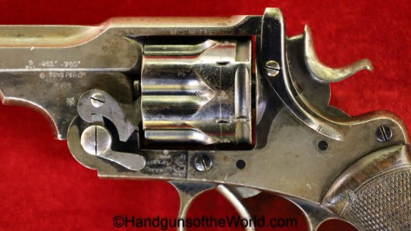 Webley, WG, .455, Inscribed, with Provenance, Handgun, Revolver, Antique, Non-FFL, Non FFL, Collectible, 455, British, English, UK, Early, Stringer