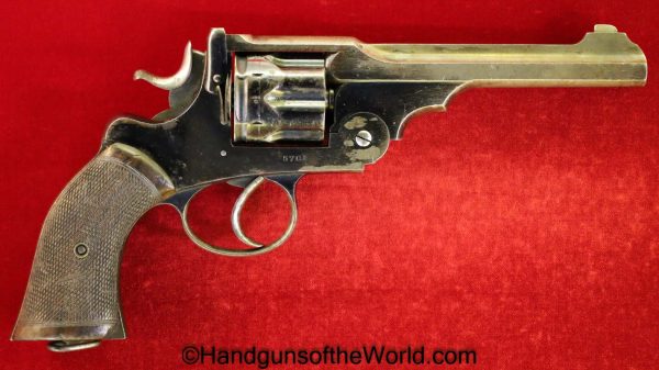 Webley, WG, .455, Inscribed, with Provenance, Handgun, Revolver, Antique, Non-FFL, Non FFL, Collectible, 455, British, English, UK, Early, Stringer