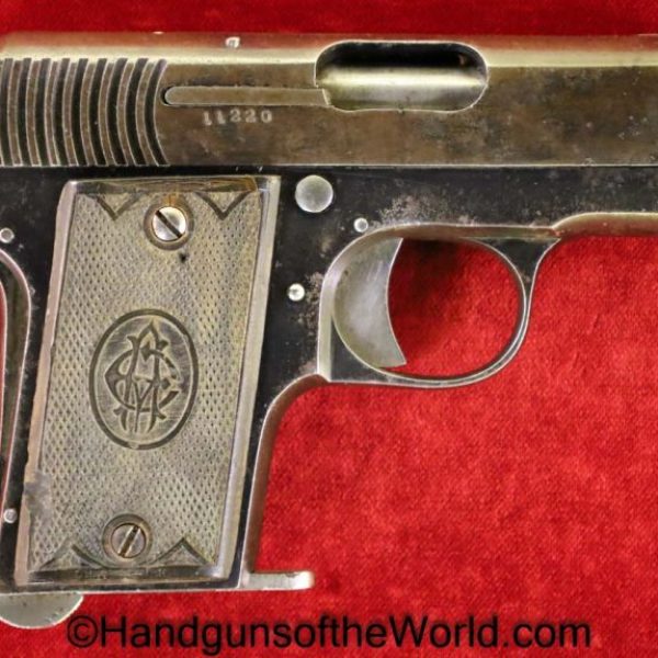 Echave Arizmendi, Bronco, 1918, 7.65mm, 7.65, 32, .32, acp, auto, Ruby, 6 Shot, 6-Shot, Handgun, Pistol, C&R, Collectible, Spain, Spanish, Pocket, Model