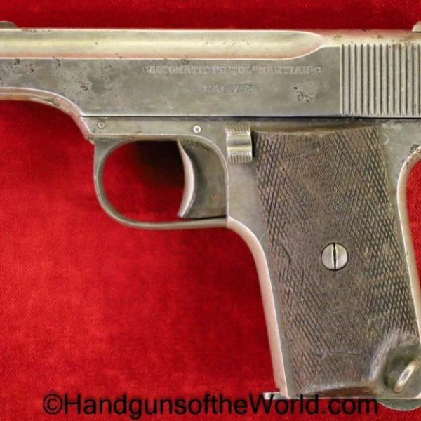 Bascaran, Martian, 7.65mm, Out of this World, Spain, Spanish, Handgun, Pistol, C&R, Collectible, Pocket, 7.65, 32, .32, acp, auto, Hand gun