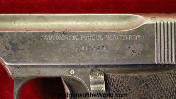 Bascaran, Martian, 7.65mm, Out of this World, Spain, Spanish, Handgun, Pistol, C&R, Collectible, Pocket, 7.65, 32, .32, acp, auto, Hand gun