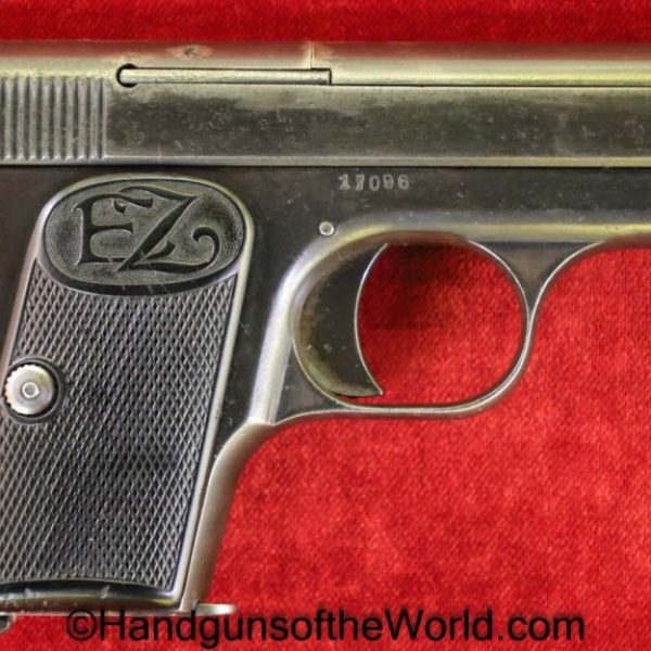 Zehner, Zehna, 6.35mm, German, Germany, Handgun, Pistol, C&R, Collectible, 6.35, 25, .25, acp, auto, VP, Vest Pocket, Hand gun, 2nd, Variant, Variation