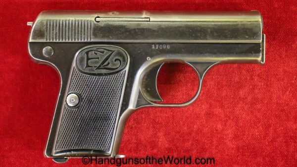 Zehner, Zehna, 6.35mm, German, Germany, Handgun, Pistol, C&R, Collectible, 6.35, 25, .25, acp, auto, VP, Vest Pocket, Hand gun, 2nd, Variant, Variation