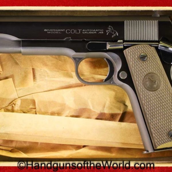 Colt, Government, .45acp, Connecticut State Guard, Mint, in Box, Boxed, CT, State Guard, 1911, 1911A1, Handgun, Pistol, C&R, Collectible, 1951, 45, .45