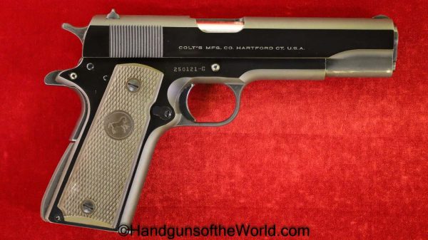 Colt, Government, .45acp, Connecticut State Guard, Mint, in Box, Boxed, CT, State Guard, 1911, 1911A1, Handgun, Pistol, C&R, Collectible, 1951, 45, .45