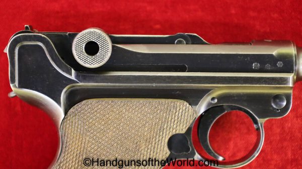 Luger, P.08, Mauser, S/42, 1937, 9mm, Matching Magazine, Matching Mag, Matching Clip, German, Germany, WWII, WW2, Handgun, Pistol, C&R, Collectible, P08