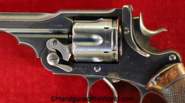 Webley, WG Target Model, .450, .455, with Provenance, Handgun, Revolver, C&R, Collectible, 455, WG, Target Model, 1911, English, British, UK, India, Bombay