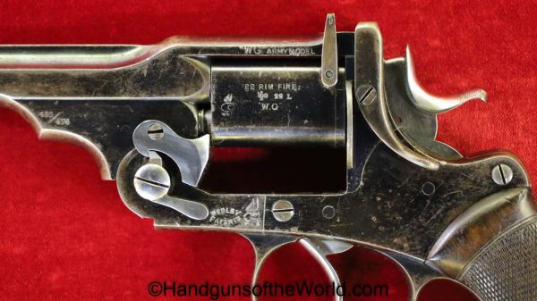 Webley, WG Army Model, .455, .476, .22 Conversion Tube, 22, .22, Conversion, Tube, WG, Army Model, Handgun, Revolver, C&R, Collectible, English, British