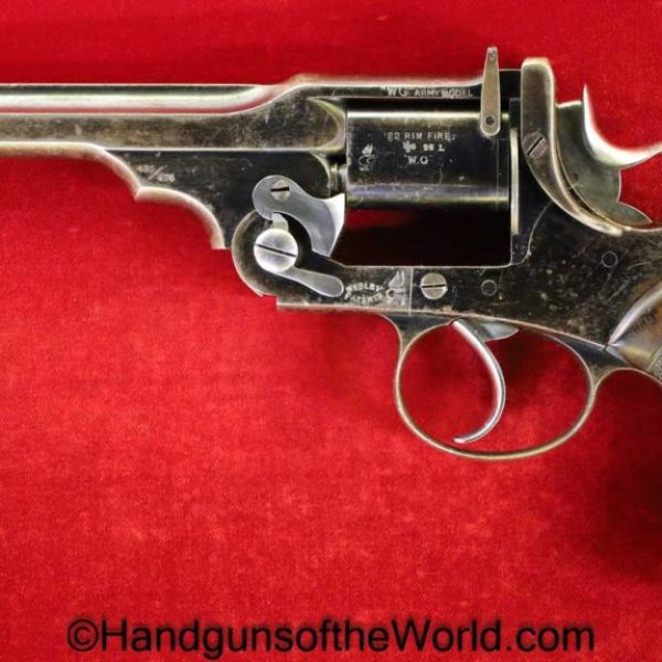 Webley, WG Army Model, .455, .476, .22 Conversion Tube, 22, .22, Conversion, Tube, WG, Army Model, Handgun, Revolver, C&R, Collectible, English, British