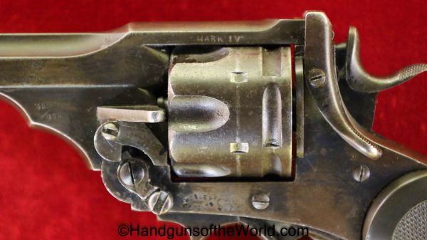 Webley, Mark IV, .455, .476, Boer War, Provenance, 455, 476, Handgun, Revolver, C&R, Collectible, 1900, Mark 4, English, British, 6", 6, Inch, Mk4, MkIV