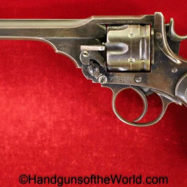 Webley, Mark IV, .455, .476, Boer War, Provenance, 455, 476, Handgun, Revolver, C&R, Collectible, 1900, Mark 4, English, British, 6", 6, Inch, Mk4, MkIV