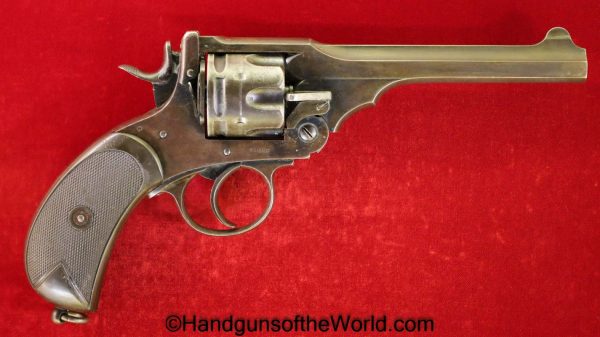 Webley, Mark IV, .455, .476, Boer War, Provenance, 455, 476, Handgun, Revolver, C&R, Collectible, 1900, Mark 4, English, British, 6", 6, Inch, Mk4, MkIV