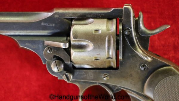 Webley, Mark V, Service Revolver, .45acp, Rare, 7 1/2", Barrel, Provenance, Holster, Handgun, Revolver, C&R, Collectible, British, English, 1915, 7.5"