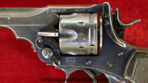 Webley, Mark VI, Service Revolver, .45acp, Inscribed, with Provenance, Handgun, Revolver, C&R, Collectible, Mark 6, 45, British, English, 1918, WWI, WW1