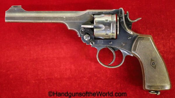 Webley, Mark VI, Service Revolver, .45acp, Inscribed, with Provenance, Handgun, Revolver, C&R, Collectible, Mark 6, 45, British, English, 1918, WWI, WW1