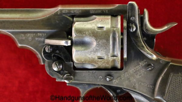 Webley, Mark VI, Service Revolver, .45acp, Inscribed, with Provenance, 1916, Handgun, Revolver, C&R, Collectible, 45, .45, Mark 6, British, English, WWI, WW1