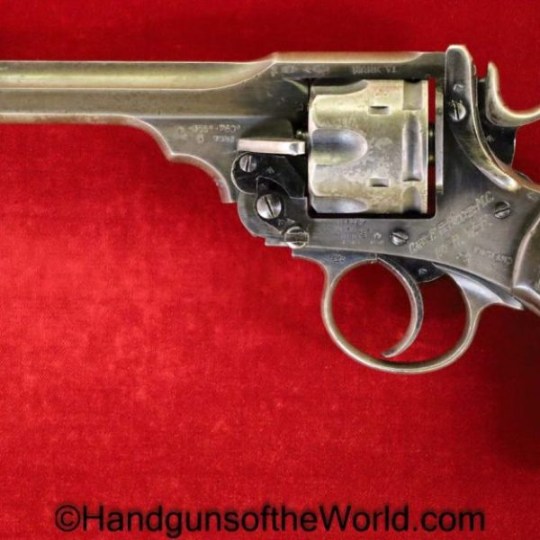 Webley, Mark VI, Service Revolver, .45acp, Inscribed, with Provenance, 1916, Handgun, Revolver, C&R, Collectible, 45, .45, Mark 6, British, English, WWI, WW1