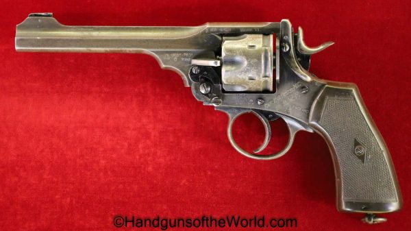 Webley, Mark VI, Service Revolver, .45acp, Inscribed, with Provenance, 1916, Handgun, Revolver, C&R, Collectible, 45, .45, Mark 6, British, English, WWI, WW1