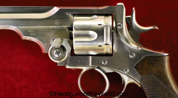 Webley, Model 1892, .455, Inscribed, with Travelers Case, Cased, with Case, with Provenance, Handgun, Revolver, C&R, Collectible, 455, 1892, British, English