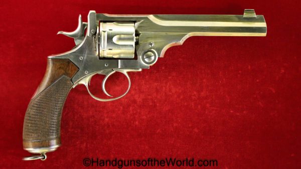 Webley, Model 1892, .455, Inscribed, with Travelers Case, Cased, with Case, with Provenance, Handgun, Revolver, C&R, Collectible, 455, 1892, British, English