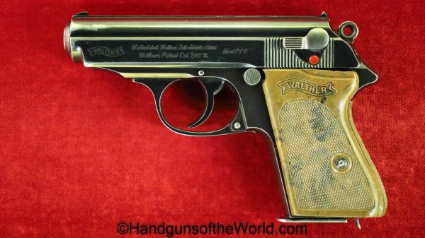 Walther, PPk, 7.65mm, SS, Contract, Muzzle Marked, Matching Magazine, Matching Mag, German, Germany, Handgun, Pistol, C&R, Collectible, 7.65, .32, 32, acp