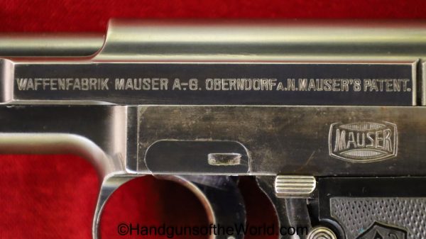 Mauser, 1910, 6.35mm, Side Latch, Late Variant, German, Germany, Handgun, Pistol, C&R, Collectible, VP, Vest Pocket, Pocket, 6.35, 25, .25, acp, auto