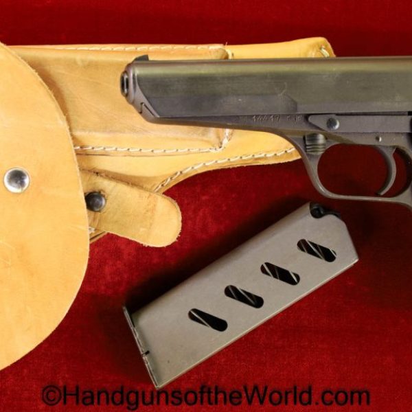 CZ-52, 7.62mm, Dated, 1954, Full Rig, CZ, 52, CZ52, CZ 52, 7.62, Czech, Czechoslovakia, Handgun, Pistol, C&R, Collectible, with Holster, Rig, Cold War