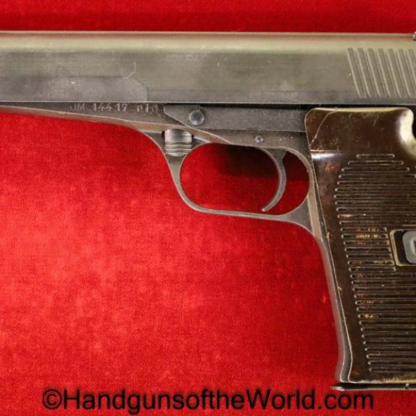 CZ-52, 7.62mm, Dated, 1954, Full Rig, CZ, 52, CZ52, CZ 52, 7.62, Czech, Czechoslovakia, Handgun, Pistol, C&R, Collectible, with Holster, Rig, Cold War