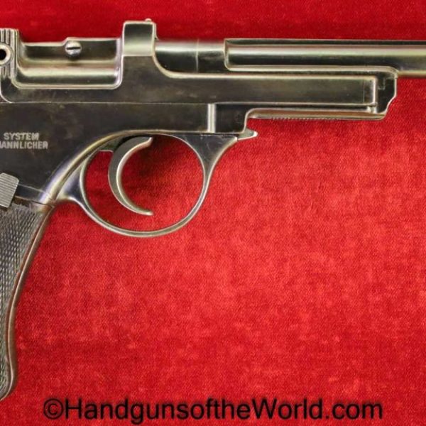 Steyr Mannlicher, 1901, 7.63mm, Very Early Production, Early, 2 Digit, Steyr, Mannlicher, 7.63, Handgun, Pistol, C&R, Collectible, Austria, Austrian