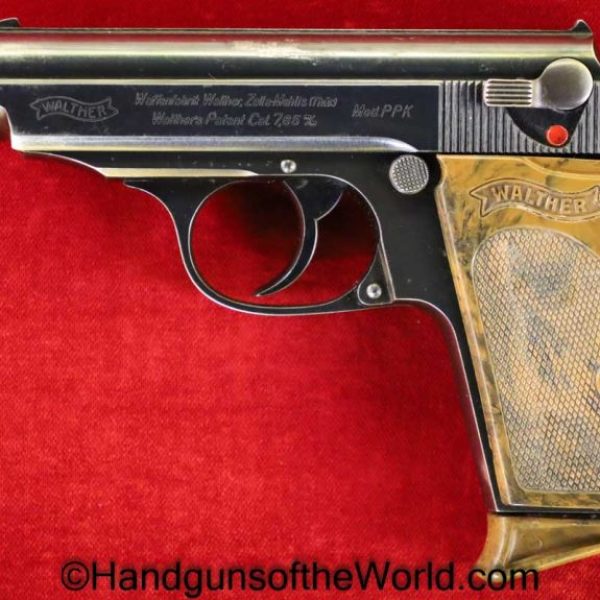 Walther, PPK, 7.65mm, 4th, SS Contract, Full Rig, with SS Record Card, Provenance, Handgun, Pistol, C&R, Collectible, German, Germany, WWII, WW2, Pocket, SS