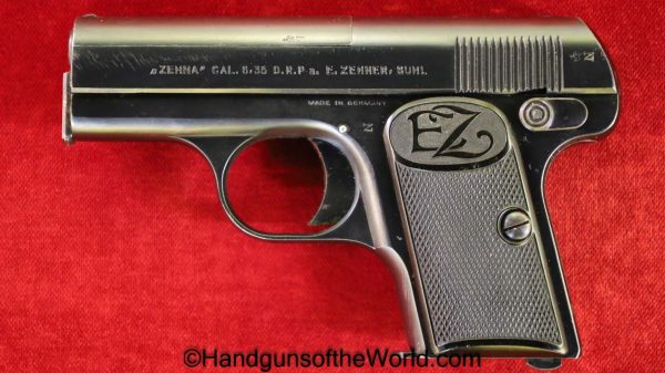 Zehner, Zehna, 6.35mm, with Box, Boxed, German, Germany, Handgun, Pistol, C&R, Collectible, VP, Vest Pocket, 6.35, 25, .25, acp, auto, Hand gun