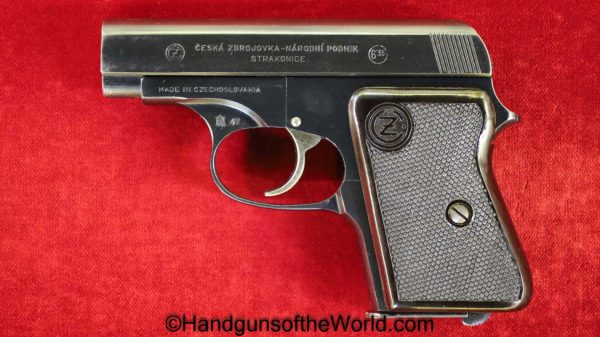 CZ-45, 6.35mm, Czech, Dated, 1947, Handgun, Pistol, C&R, Collectible, CZ, 45, CZ45, CZ 45, 45, Czechoslovakia, VP, Vest Pocket, 25, .25, acp, auto, 6.35