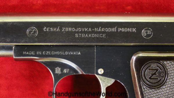 CZ-45, 6.35mm, Czech, Dated, 1947, Handgun, Pistol, C&R, Collectible, CZ, 45, CZ45, CZ 45, 45, Czechoslovakia, VP, Vest Pocket, 25, .25, acp, auto, 6.35