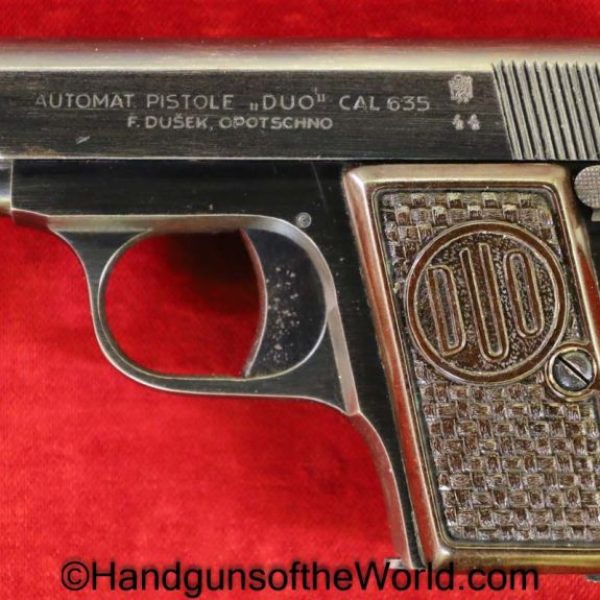 CZ, Duo, 6.35mm, Czech, Dated, 1944, Outstanding, Czechoslovakia, Handgun, Pistol, C&R, Collectible, VP, Vest Pocket, 6.35, 25, .25, acp, auto, WWII, WW2