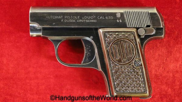 CZ, Duo, 6.35mm, Czech, Dated, 1944, Outstanding, Czechoslovakia, Handgun, Pistol, C&R, Collectible, VP, Vest Pocket, 6.35, 25, .25, acp, auto, WWII, WW2