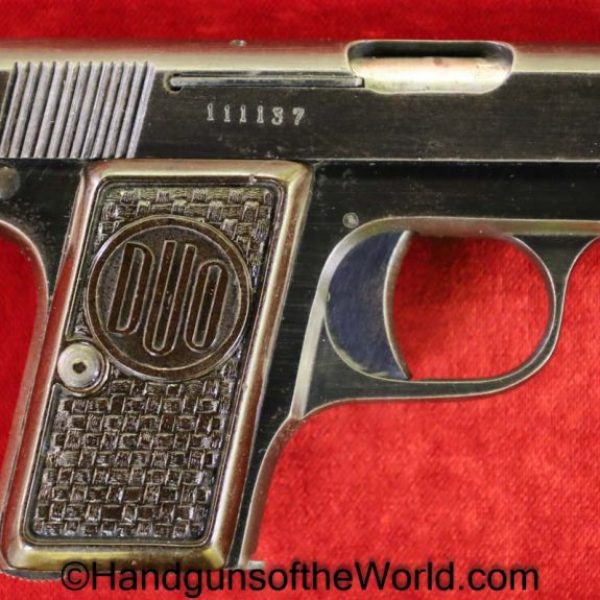 CZ, Duo, 6.35mm, Czech, Dated, 1944, Outstanding, Czechoslovakia, Handgun, Pistol, C&R, Collectible, VP, Vest Pocket, 6.35, 25, .25, acp, auto, WWII, WW2