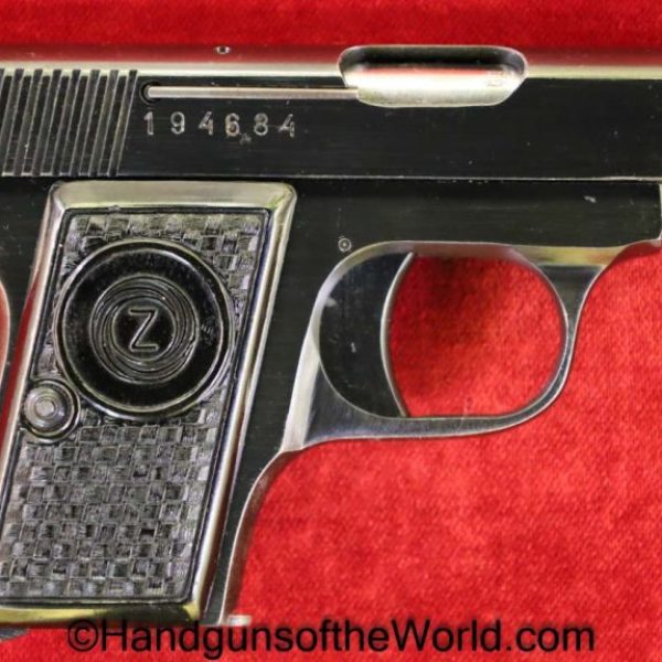 CZ, 6.35mm, Czech, Dated, 1950, Czechoslovakia, Handgun, Pistol, C&R, Collectible, VP, Vest Pocket, 6.35, 25, .25, acp, auto, Z, Hand gun