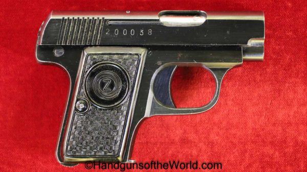 CZ, 6.35mm, Czech, Dated, 1951, Czechoslovakia, Handgun, Pistol, C&R, Collectible, VP, Vest Pocket, 6.35, 25, .25, acp, auto, Z, Hand gun