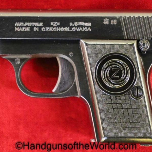 CZ, Z, Pistol, 6.35mm, Czech, Dated, 1968, Mint, in Box, Boxed, with Box, Czechoslovakia, Handgun, C&R, Collectible, VP, Vest Pocket, 6.35, 25, .25, acp