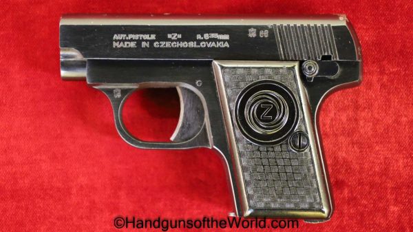 CZ, Z, Pistol, 6.35mm, Czech, Dated, 1968, Mint, in Box, Boxed, with Box, Czechoslovakia, Handgun, C&R, Collectible, VP, Vest Pocket, 6.35, 25, .25, acp