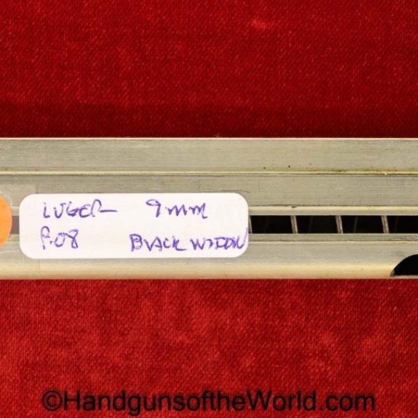 Luger, P.08, 9mm, Black Widow, Magazine, Clip, Mag, Original, Collectible German, Germany, WWII, WW2, fxo, BW, P08, P 08, P-08, Handgun, Pistol