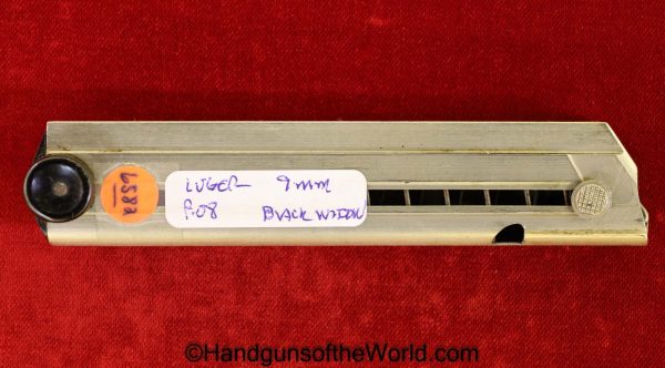 Luger, P.08, 9mm, Black Widow, Magazine, Clip, Mag, Original, Collectible German, Germany, WWII, WW2, fxo, BW, P08, P 08, P-08, Handgun, Pistol