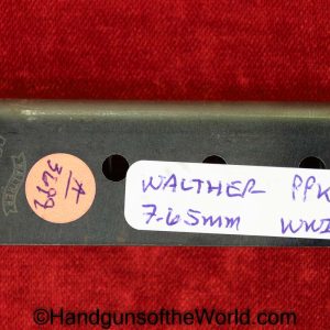 Walther, PPk, 7.65mm, Finger Extension, Magazine, Clip, brown, Bakelite, Mag, Original, Collectible, WWII, WW2, German, Germany, 7.65, 32, .32, acp, auto