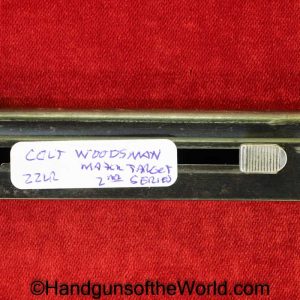 Colt, Woodsman, Match Target, 2nd Issue, .22, Magazine, Clip, Mag, Original, Collectible 22, .22lr, 22lr, Handgun, Pistol, Match, Target, 2nd, Second