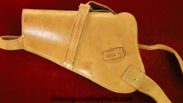 Colt, 1911A1, WWII, Era, Shoulder Holster, Tan, leather, shoulder, pattern, US, Enger-Kress, Original, Collectible, Holster, WW2, 1911, 45, .45, Americana