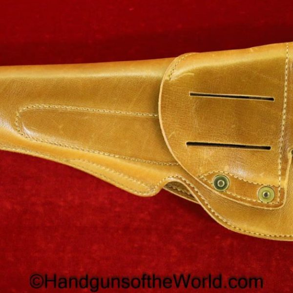 Colt, 1911A1, General Officers, Pattern, Holster, brown, leather, General, Officers, Unmarked, Original, Collectible, 1911, 45, .45, Officer, American