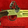 Wheeler, Flintlock, Over & Under, Double Barrel, Boot, Pistols, .44, Pair, 44, Handgun, Pistol, Antique, London, Non-FFL, Non FFL, English, British, O/U